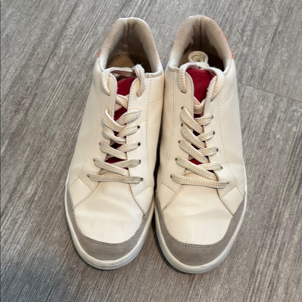 Women’s white & grey sneakers